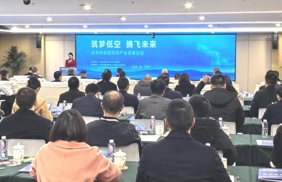 竞逐低空经济“蓝海”，达州如何率先“振翅”高飞？(图1)
